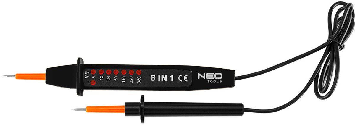 Neo Tools Neo-Tools Multifunktions-Spannungsmesser 8-in-1 AC DC – 6–380 V