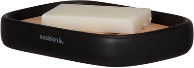 Sealskin mind - Seifenhalter - Seifenschale - FSC - Holzoptik schwarz