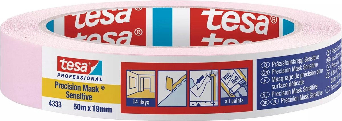 Tesa professional 1009790 - tesa precis.mask sensit. 19mmx50m | 8 Stück