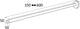 Tiger Boston – Teleskop-Handtuchhalter – polierter Edelstahl