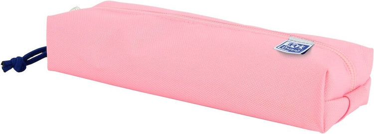Oxford-Federmäppchen – rosa mit Gummizug – rechteckiges Federmäppchen 22 cm – Federmäppchen für Jungen – Federmäppchen für Mädchen