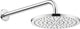 Duravit Regenduschset ø250 mm – Minus-Flow – wassersparend – Brausearm 410 mm – Chrom hochglänzend
