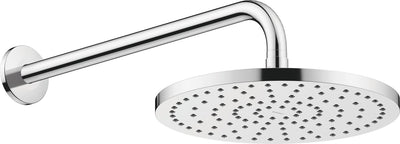 Duravit Regenduschset ø250 mm – Minus-Flow – wassersparend – Brausearm 410 mm – Chrom hochglänzend