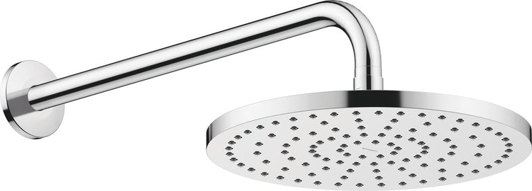 Duravit Regenduschset ø250 mm – Minus-Flow – wassersparend – Brausearm 410 mm – Chrom hochglänzend