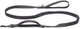 Beeztees Parinca Premium elastische Laufleine – Hundeleine – Nylon – Schwarz – 180 cm x 25 mm