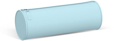 Federmäppchen QC Farbe Blau – rund – 21 cm