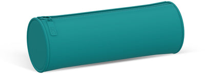Federmäppchen Qc Farbe Blaugrün – rund – 21 cm