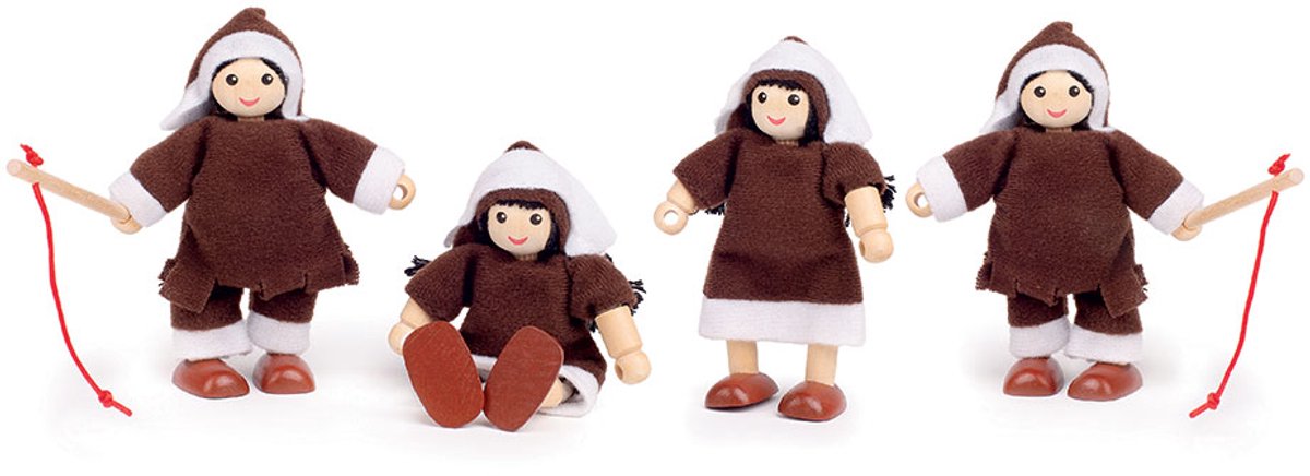Bigjigs Inuit-Puppen