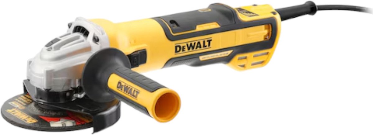 Dewalt DWE4357-QS – 1700 W 125 mm Winkelschleifer elektronisch verstellbar – DWE4357-QS
