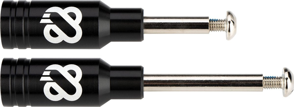 Nijdam Stunt-Scooter-Peg-Set – Aluminium – Schwarz