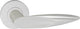 Impresso Sutton Hocker mit runder, verdeckter Rosette aus Aluminium