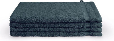 Byrklund Handtuchset – Badeutensilien – 4-teilig – 4 x 16 x 21 – 100 % Baumwolle – dunkelblau