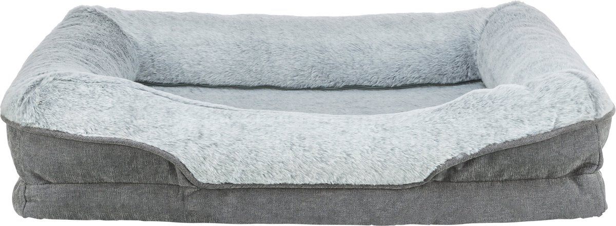 Trixie Vital Hundekorb Lino Angular Grey Hellgrau