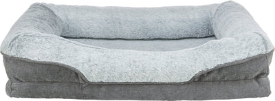 Trixie Vital Hundekorb Lino Angular Grey Hellgrau