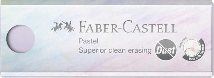 Faber-Castell Radiergummi – staubfrei – Pastell – fc-187392