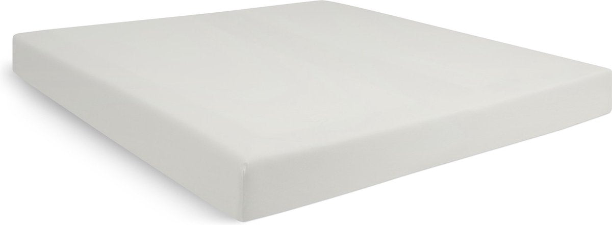 Cinderella-Wochenende – Spannbettlaken (bis 35 cm) – Baumwolle – 180 x 210 cm – Elfenbein