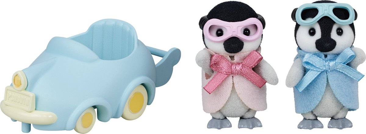 Epoche Sylvanian Familien Penguin -Babys spielen Set