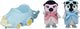 Epoche Sylvanian Familien Penguin -Babys spielen Set