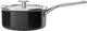 Kitchenaid Emaille-Kochtopf mit Stahlkern, 18 cm, 2,0 l – Onyxschwarz – Induktion – PFAS-frei