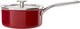 Kitchenaid Stahlkern-Emailtopf 18 cm 2,0 l – Imperial Red – Induktion – PFAS-frei