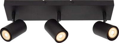 Lucide amigo - Deckenstrahler (Deckenleuchte) - 3xGU10 - Schwarz