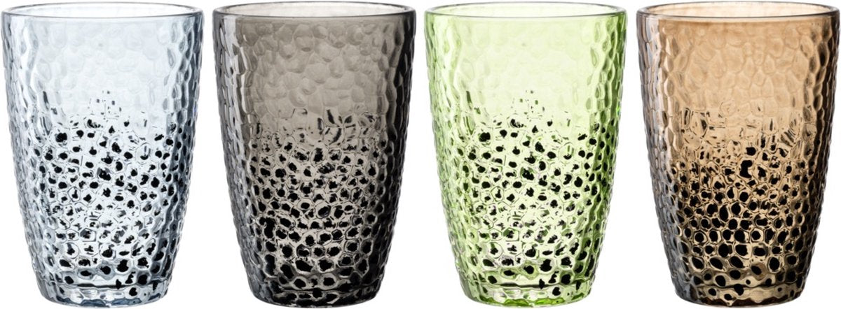 Leonardo Matera Longdrinkglas 340ml sortiert - Set 4