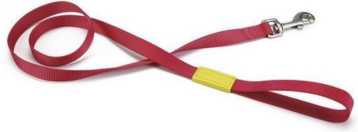 Beeztees Nylon-Gehleine uni rosa 120cmx20mm