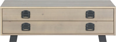 Woood Derby Couchtisch – Kiefer – Rauch – 35 x 110 x 62