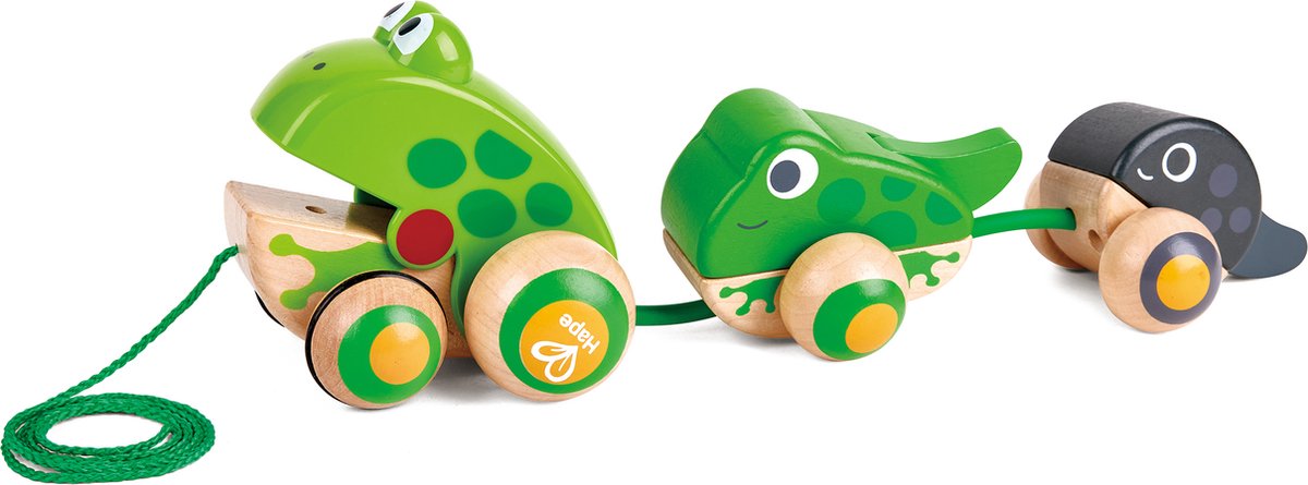 Hape-Wanderfroschfamilie