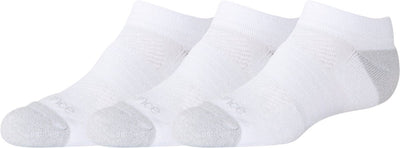 New Balance Youth Active No Show Socken 3er-Pack Unisex-Sportsocken – Weiß