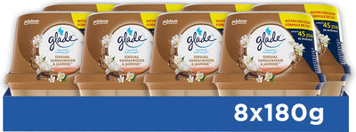 Glade duftendes Badezimmergel sinnliches Sandelholz-Jasmin