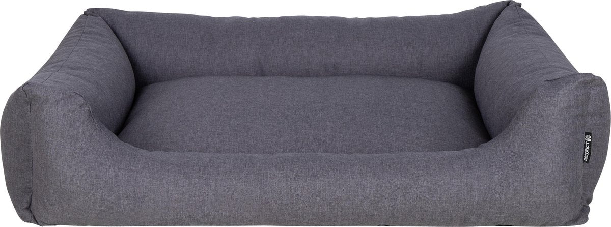 District 70 klassisches Boxbett – Hundebett – Anthrazit – L – 100 x 70 cm