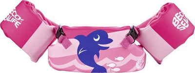 Beco-sealife® Schwimmset - Schwimmbänder und Schwimmgürtel - Pink - 15-30 kg