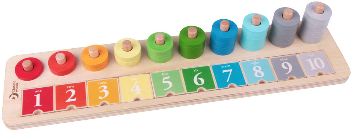 Classic World World Houten Stackeller, 66dlg.