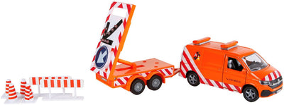 Kids Globe Globe VW Transporter mit Pfeil Truck und Light Die-Cast