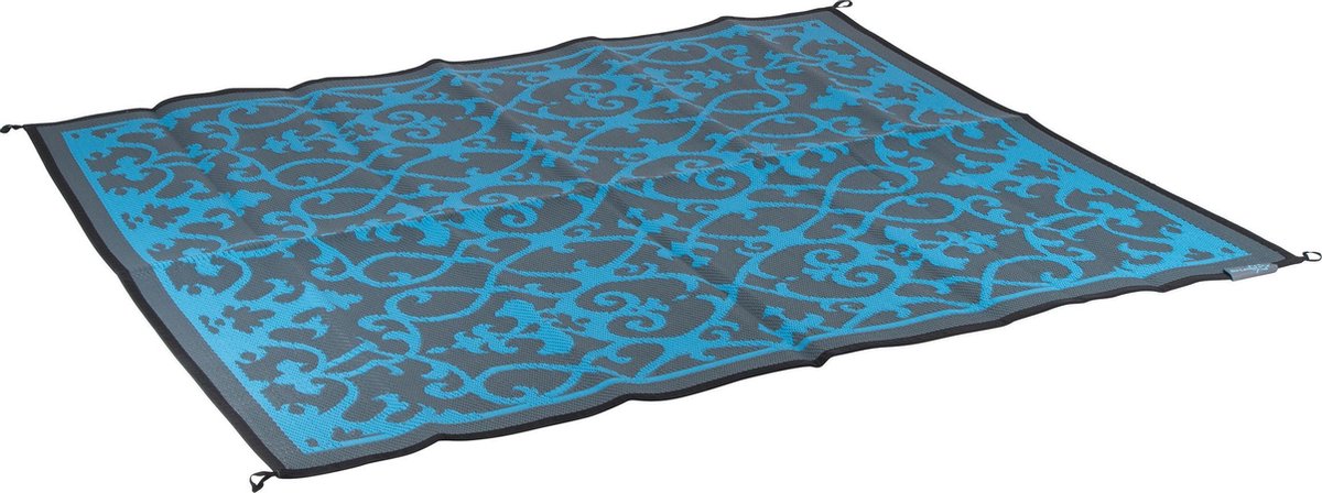 Bo-Leisure Bo-Camp – Chill-Matte – Azurblau – extra groß – orientalisch – 3,5 x 2,7 Meter