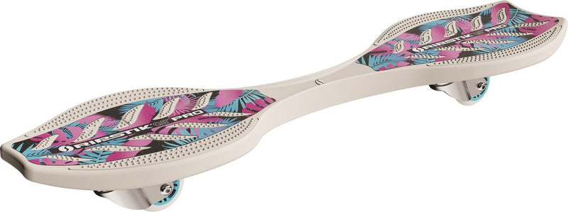 Razor Ripstik Air Pro – Waveboard – Weiß Blau Pink – leichtes Design – 360° Lenkrollen – für Kinder und Erwachsene – bis 100 kg – ab 8 Jahren