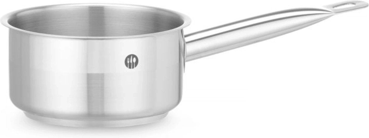 Hendi Kochtopf – Profi Line – ohne Deckel – 1l – ⌀140x70 mm – induktionsgeeignet