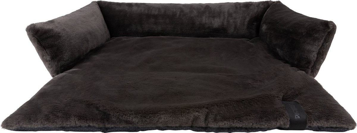 District 70 Nuzzle – weicher Korb für das Sofa – mittel: 75 x 75 cm – dunkelgrau