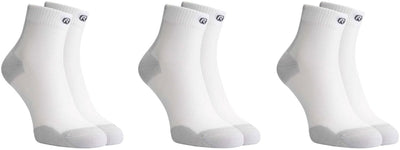 Rogelli Core Laufsocken – 3er-Pack – Weiß Grau – 40 43