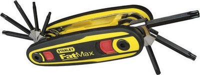 Stanley Fatmax abschließbarer Innensechskantschlüsselsatz Torx (8 Stück)