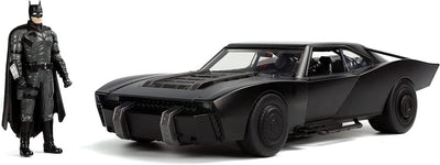 Jada Toys Batman 2022 1 18 Hollywood Rides Batmobil – Sammlerstück – mit Batman-Figur