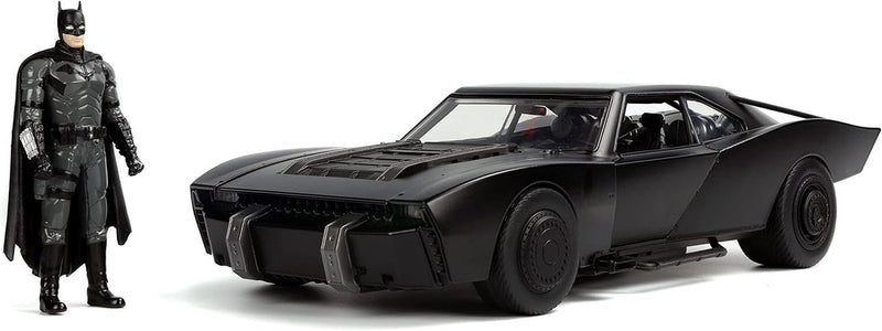 Jada Toys Batman 2022 1 18 Hollywood Rides Batmobil – Sammlerstück – mit Batman-Figur