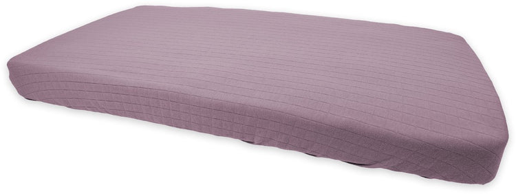 Lodger Slumber – Spannbettlaken – Lila – 60 x 120 cm – Bio-Baumwolle