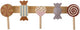 Bloomingville Mini-Rudy-Garderobe – Kindergarderobe