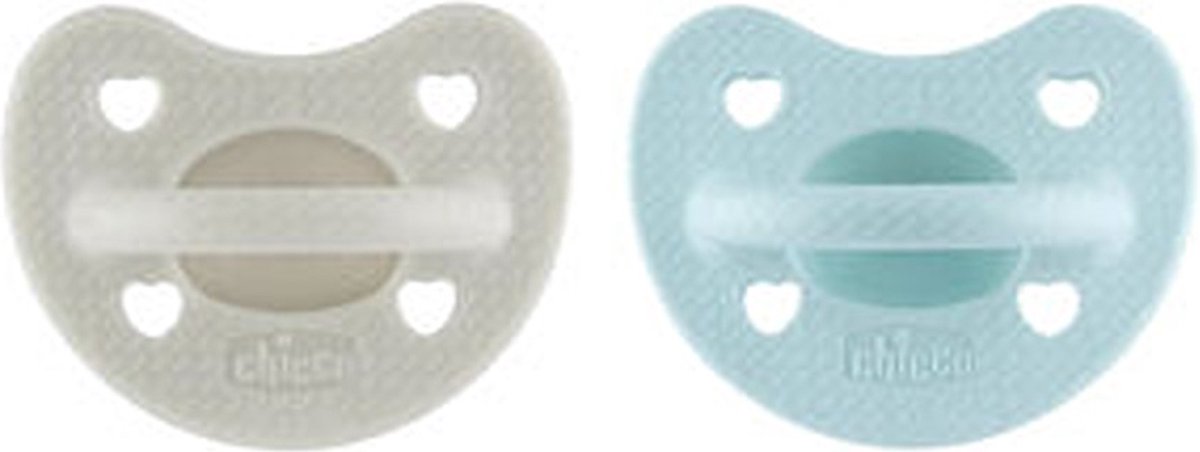 Chicco Physioforma Luxus 6-16 2 Stück grün-grauer Schnuller