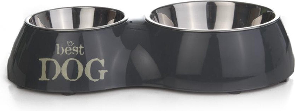 Beeztees Best Dog – Hundegeschirr-Set – Grau – 31 x 17,5 x 6 cm