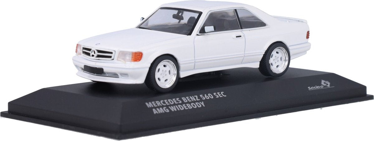 Keine Automarke Mercedes-Benz 560 sec AMG „Wide Body“ Solido Modellauto 1:43 1990 S4310904 Maßstabsmodell