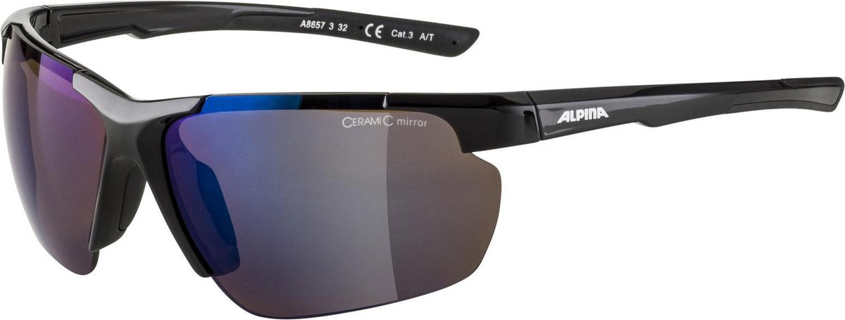Olympische Sportswear Sportbril Dety HR Schwarz