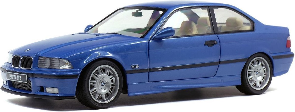 Solido BMW E36 Coupé M3 Blau 1:18 Auto